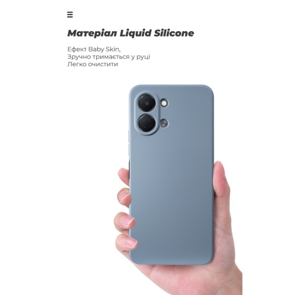 Фото - Чехол для смартфона Armorstandart ICON for Tecno Spark Go 3 4G Camera cover Winter Blue (ARM91390)